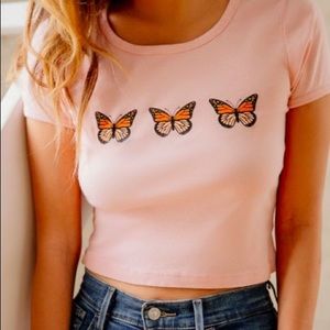 UO Butterfly Crop Top